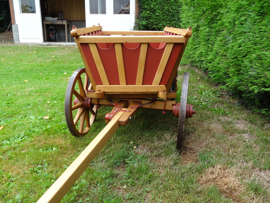 Reproduction brouette d'Alsace devant