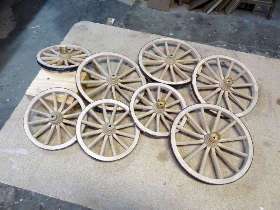 Reproduction de roue charronnage