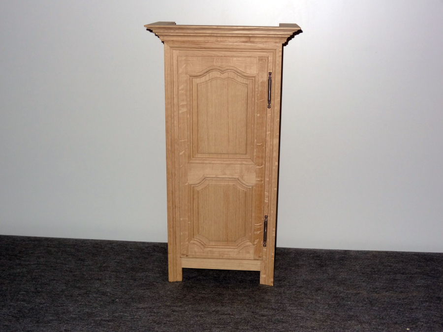 ébénisterie meuble reproduction bonnetière louis XIV